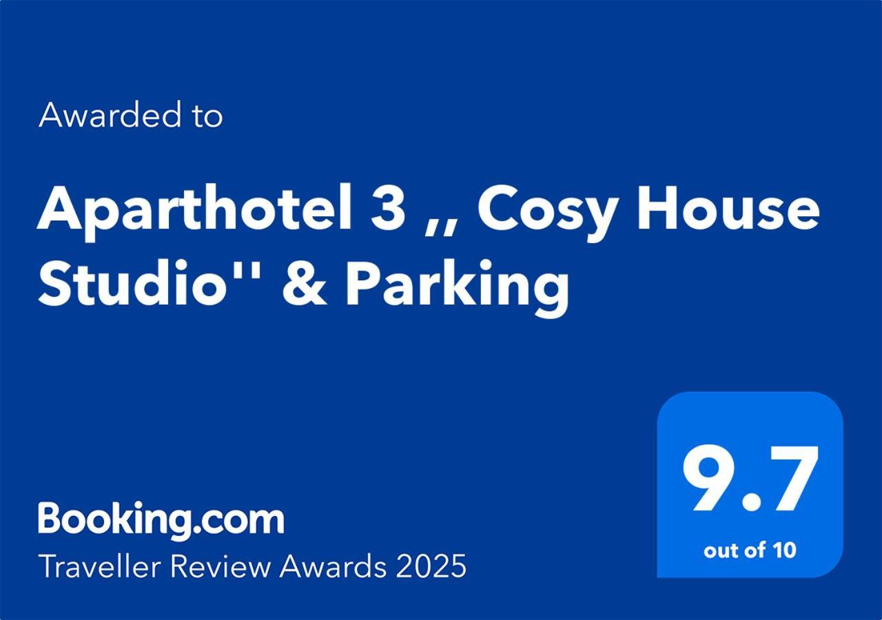 Aparthotel 3 ,, Cosy House Studio" & Parking Каунас Екстериор снимка