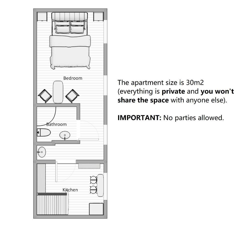 Aparthotel 3 ,, Cosy House Studio" & Parking Каунас Екстериор снимка